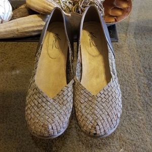 Kim Rogers Brown Moccasins